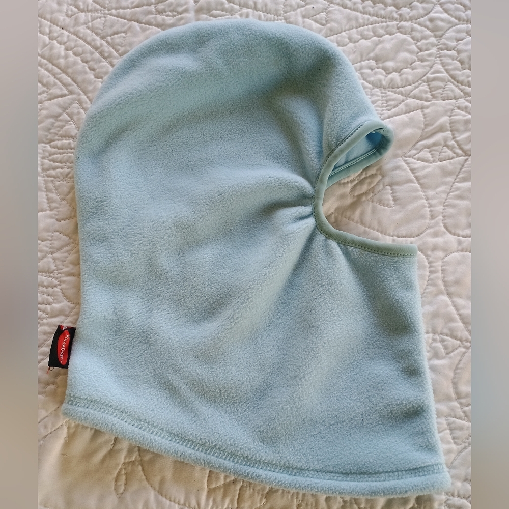Light Blue Fleece Balaclava Face Cover